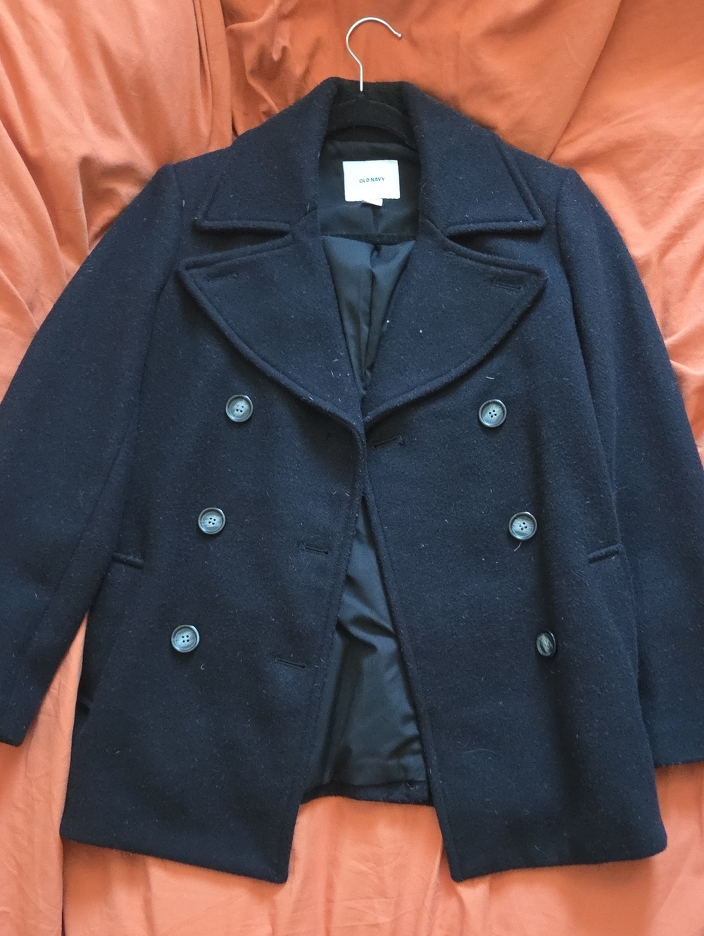 Classic Womens Black Peacoat Old Navy